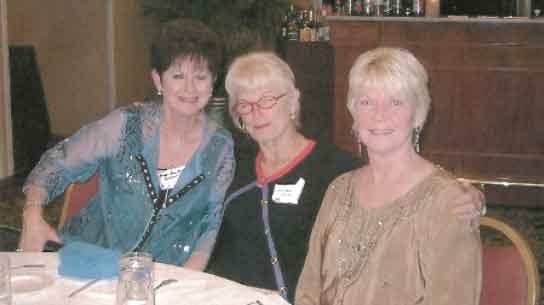 Sacramento Reunion 2006: Helen Newton, Linda Sherman and Cherie Skanderup