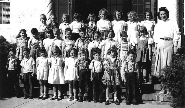 Kindergarten - Central School: Top Row - Nancy Philip