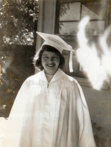 1959 Judy Helmer -  graduation