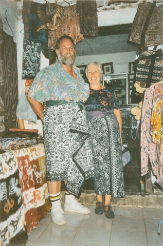 2008 Nancy Philip and husband Don in Bali